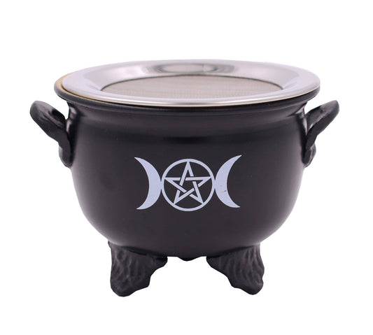 Large Metal Charcoal Screen Incense Burner