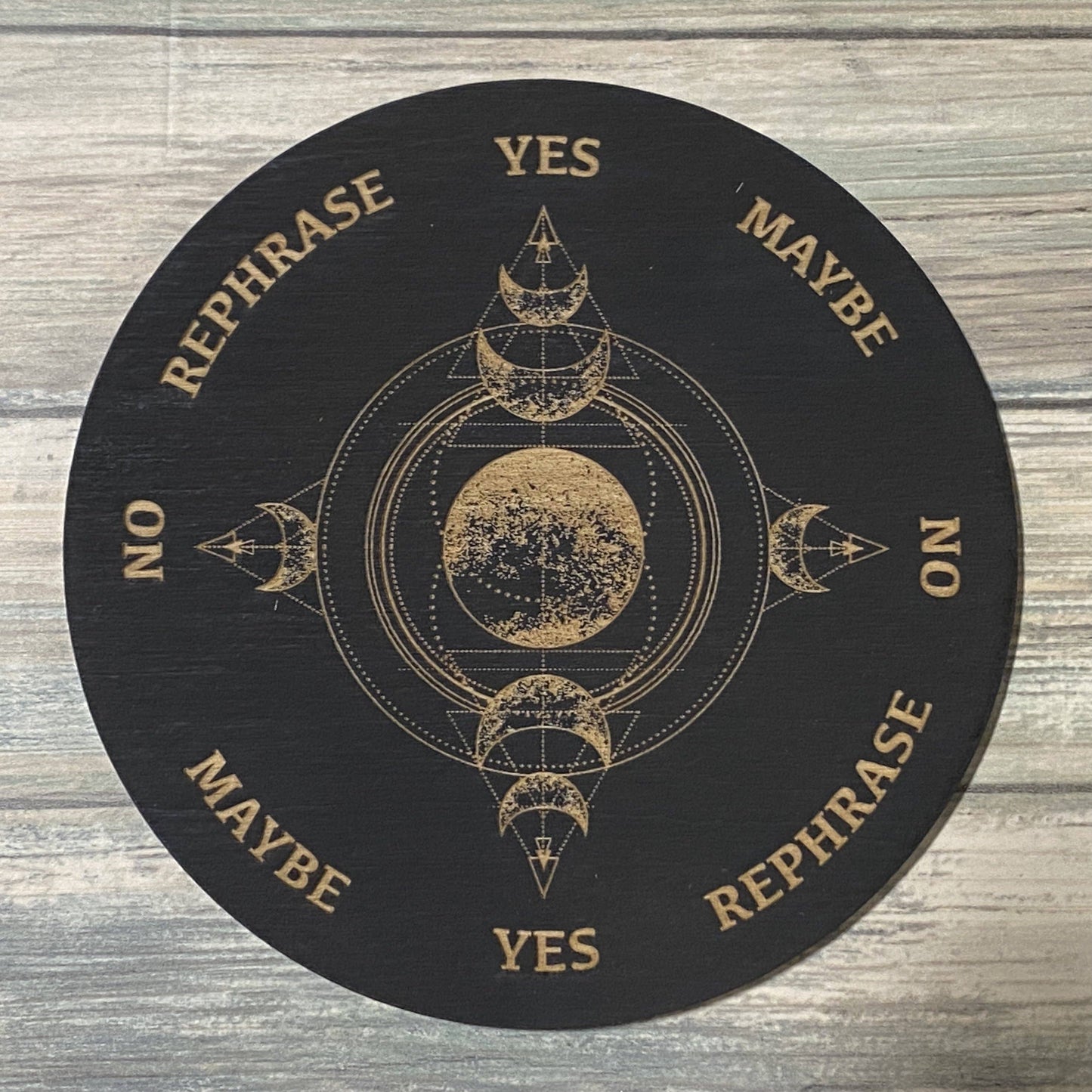 4 Inch Triple Moon Pendulum Board