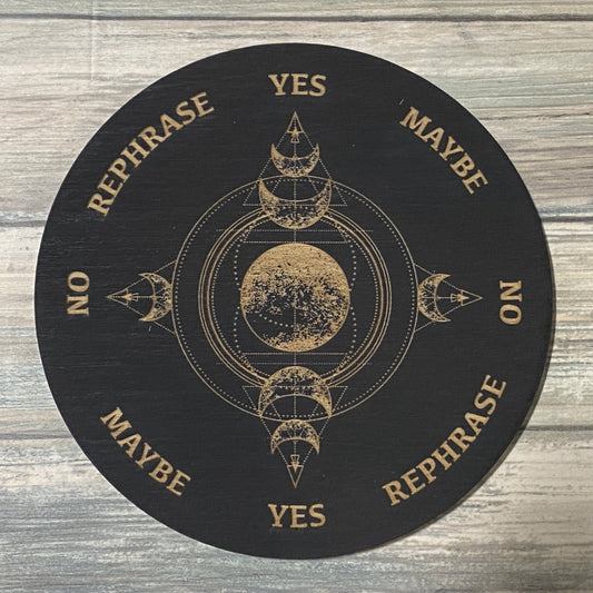 6 Inch Triple Moon Pendulum Board